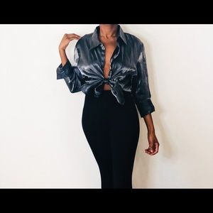 Tops - Vintage Holographic Blouse Tops - Vintage Holographic Blouse
